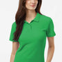 AllPro Womens Wrinkle Resistant Pique Short Sleeve Polo Shirt - Kelly Green - Coming Soon