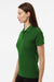 AllPro 62800L Womens Pique Short Sleeve Polo Shirt Olive Green Model Side
