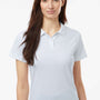AllPro Womens Wrinkle Resistant Pique Short Sleeve Polo Shirt - White - Coming Soon