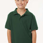 AllPro Youth Wrinkle Resistant Pique Short Sleeve Polo Shirt - Forest Green - Coming Soon