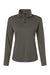 AllPro 41870L Womens Pro Lock Performance 1/4 Zip Sweatshirt Charcoal Grey Flat Front