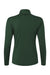 AllPro 41870L Womens Pro Lock Performance 1/4 Zip Sweatshirt Forest Green Flat Back