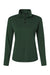 AllPro 41870L Womens Pro Lock Performance 1/4 Zip Sweatshirt Forest Green Flat Front