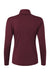 AllPro 41870L Womens Pro Lock Performance 1/4 Zip Sweatshirt Maroon Flat Back