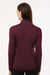 AllPro 41870L Womens Pro Lock Performance 1/4 Zip Sweatshirt Maroon Model Back