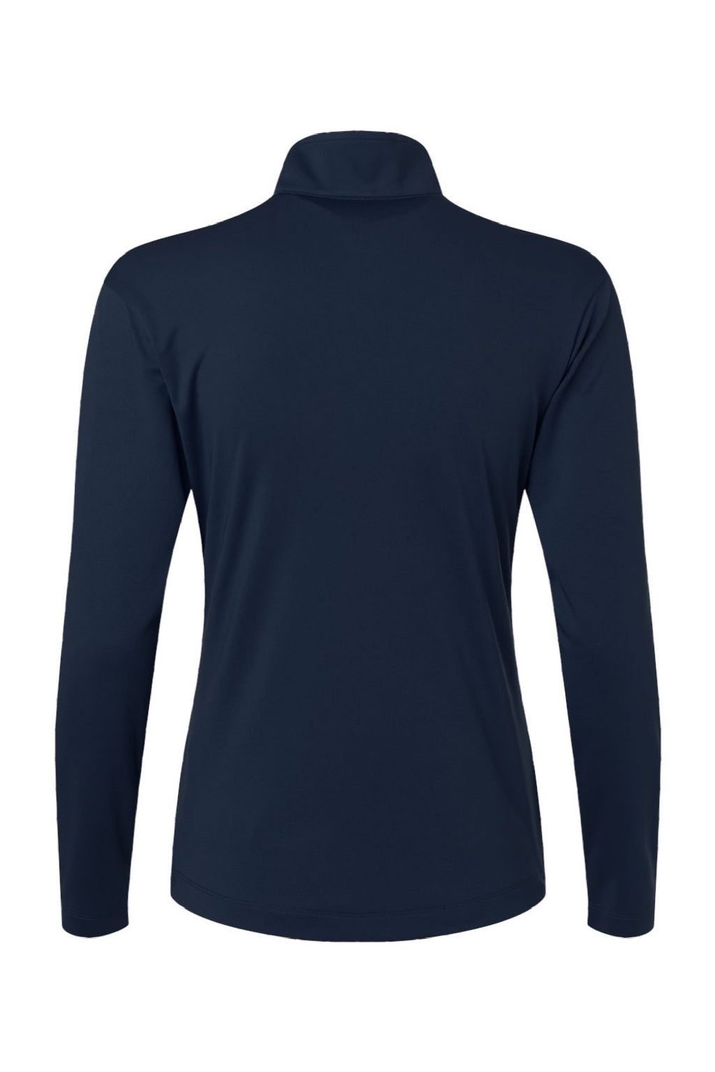AllPro 41870L Womens Pro Lock Performance 1/4 Zip Sweatshirt Navy Blue Flat Back