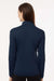 AllPro 41870L Womens Pro Lock Performance 1/4 Zip Sweatshirt Navy Blue Model Back