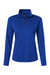 AllPro 41870L Womens Pro Lock Performance 1/4 Zip Sweatshirt Royal Blue Flat Front
