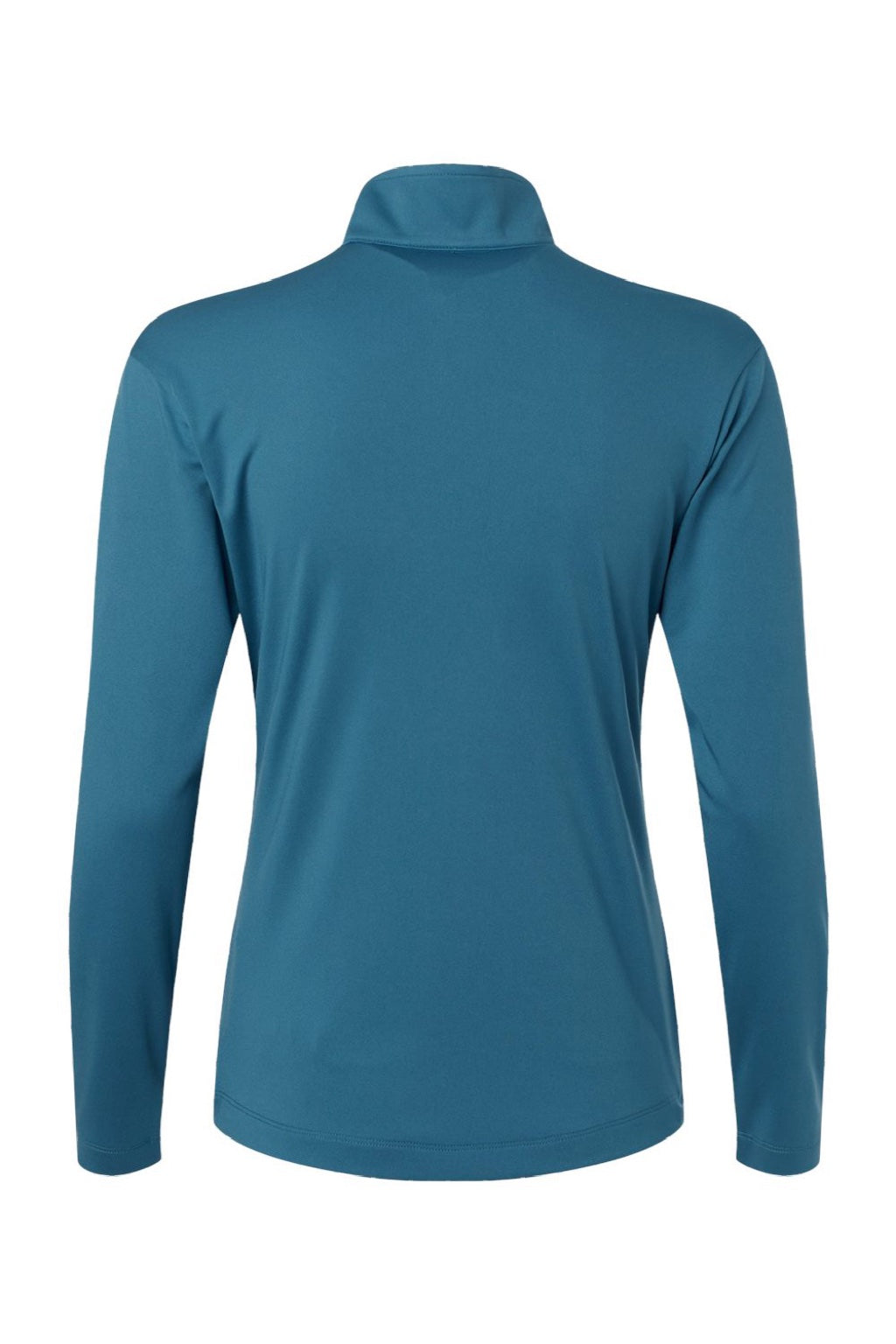 AllPro 41870L Womens Pro Lock Performance 1/4 Zip Sweatshirt Pacific Blue Flat Back