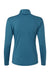 AllPro 41870L Womens Pro Lock Performance 1/4 Zip Sweatshirt Pacific Blue Flat Back