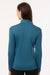 AllPro 41870L Womens Pro Lock Performance 1/4 Zip Sweatshirt Pacific Blue Model Back