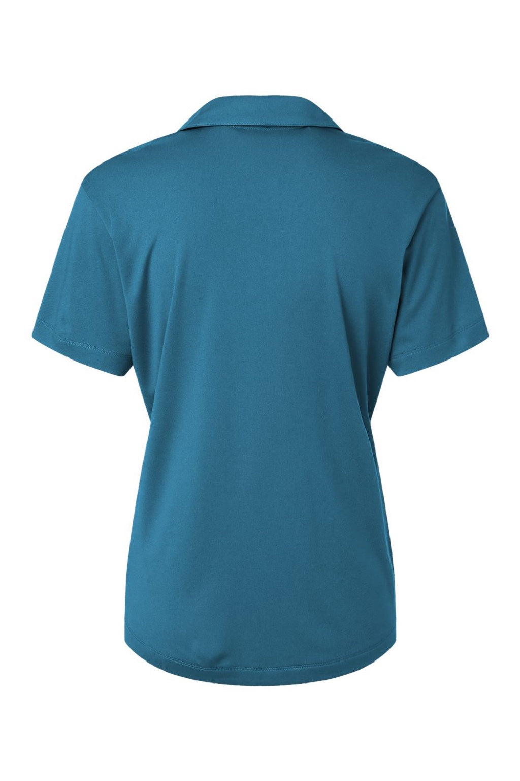 AllPro 41800L Womens Pro Lock Performance Short Sleeve Polo Shirt Pacific Blue Flat Back