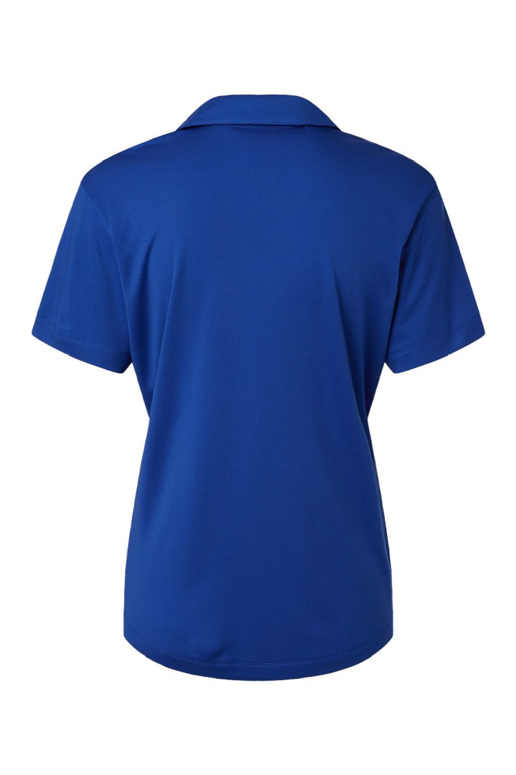 AllPro 41800L Womens Pro Lock Performance Short Sleeve Polo Shirt Royal Blue Flat Back