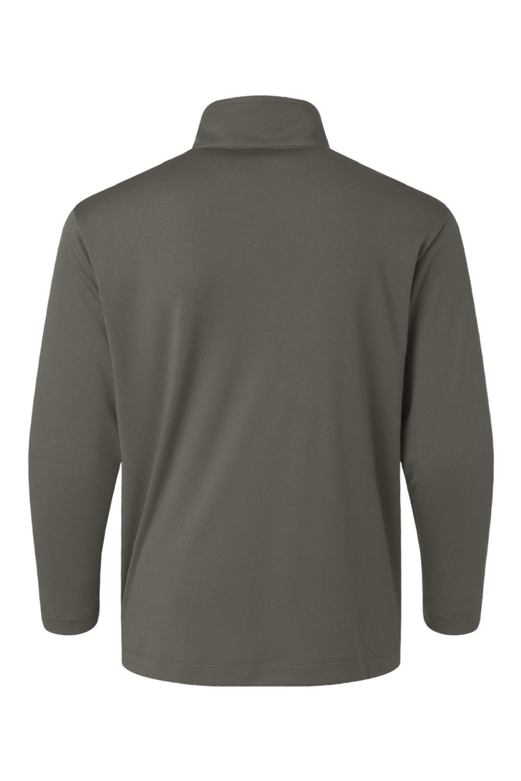 AllPro 41870Y Youth Pro Lock Performance 1/4 Zip Sweatshirt Charcoal Grey Flat Back