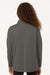 AllPro 41870Y Youth Pro Lock Performance 1/4 Zip Sweatshirt Charcoal Grey Model Back