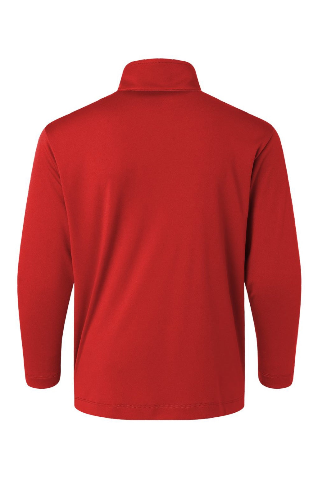 AllPro 41870Y Youth Pro Lock Performance 1/4 Zip Sweatshirt Red Flat Back