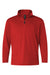 AllPro 41870Y Youth Pro Lock Performance 1/4 Zip Sweatshirt Red Flat Front