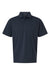 AllPro 41SP0 Mens Pro Flex Sorona Short Sleeve Polo Shirt Navy Blue Flat Front