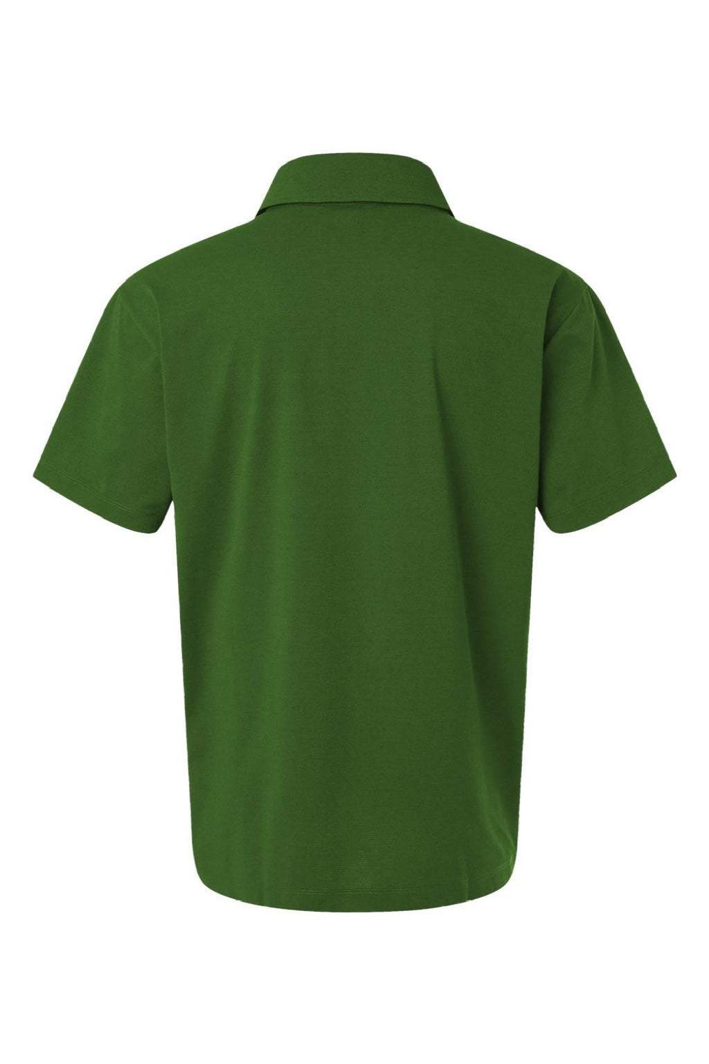 AllPro 41SP0 Mens Pro Flex Sorona Short Sleeve Polo Shirt Olive Green Flat Back