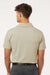 AllPro 41SP0 Mens Pro Flex Sorona Short Sleeve Polo Shirt Sand Brown Model Back