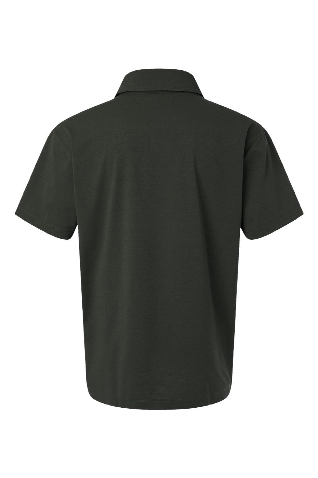 AllPro 41SP0 Mens Pro Flex Sorona Short Sleeve Polo Shirt Smoke Grey Flat Back