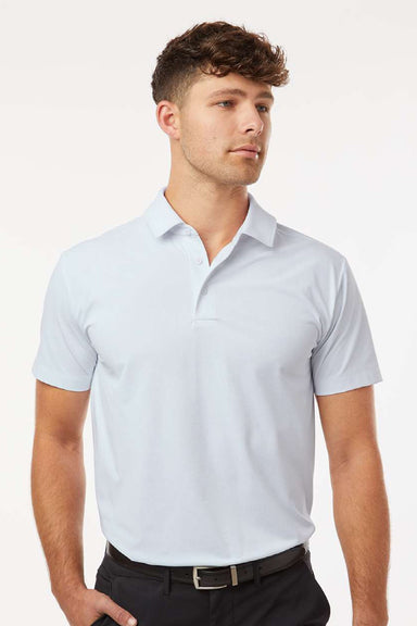 AllPro 41SP0 Mens Pro Flex Sorona Short Sleeve Polo Shirt White Model Front