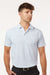 AllPro 41SP0 Mens Pro Flex Sorona Short Sleeve Polo Shirt White Model Front