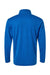 AllPro 4HM700 Mens Performance Melange 1/4 Zip Sweatshirt Royal Blue Melange Flat Back