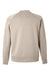 J America 8752 Mens Apex Fleece Crewneck Sweatshirt Mojave Brown Flat Back