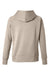 J America 8753 Womens Apex Fleece Hooded Sweatshirt Hoodie w/ Pockets Mojave Brown Flat Back