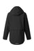 Columbia 207134 Womens Altbound Full Zip Hooded Jacket Black Flat Back