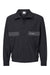 Columbia 212106 Mens Spire Valley Full Zip Windbreaker Jacket Black/Shark Grey Flat Front