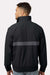 Columbia 212106 Mens Spire Valley Full Zip Windbreaker Jacket Black/Shark Grey Model Back
