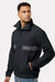 Columbia 212106 Mens Spire Valley Full Zip Windbreaker Jacket Black/Shark Grey Model Side