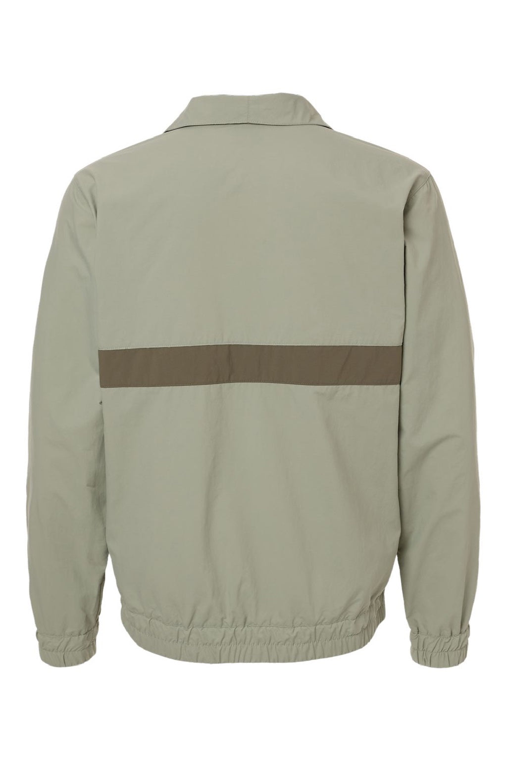 Columbia 212106 Mens Spire Valley Full Zip Windbreaker Jacket Safari Green/Stone Green Flat Back