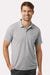 Columbia 211856 Mens Tech Trail Utility Short Sleeve Polo Shirt Columbia Grey Model Front