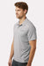 Columbia 211856 Mens Tech Trail Utility Short Sleeve Polo Shirt Columbia Grey Model Side