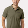 Columbia Mens Tech Trail Utility Moisture Wicking Short Sleeve Polo Shirt - Stone Green - Coming Soon