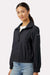 Columbia 211658 Womens Time Is Right II Full Zip Windbreaker Jacket Black Model Side