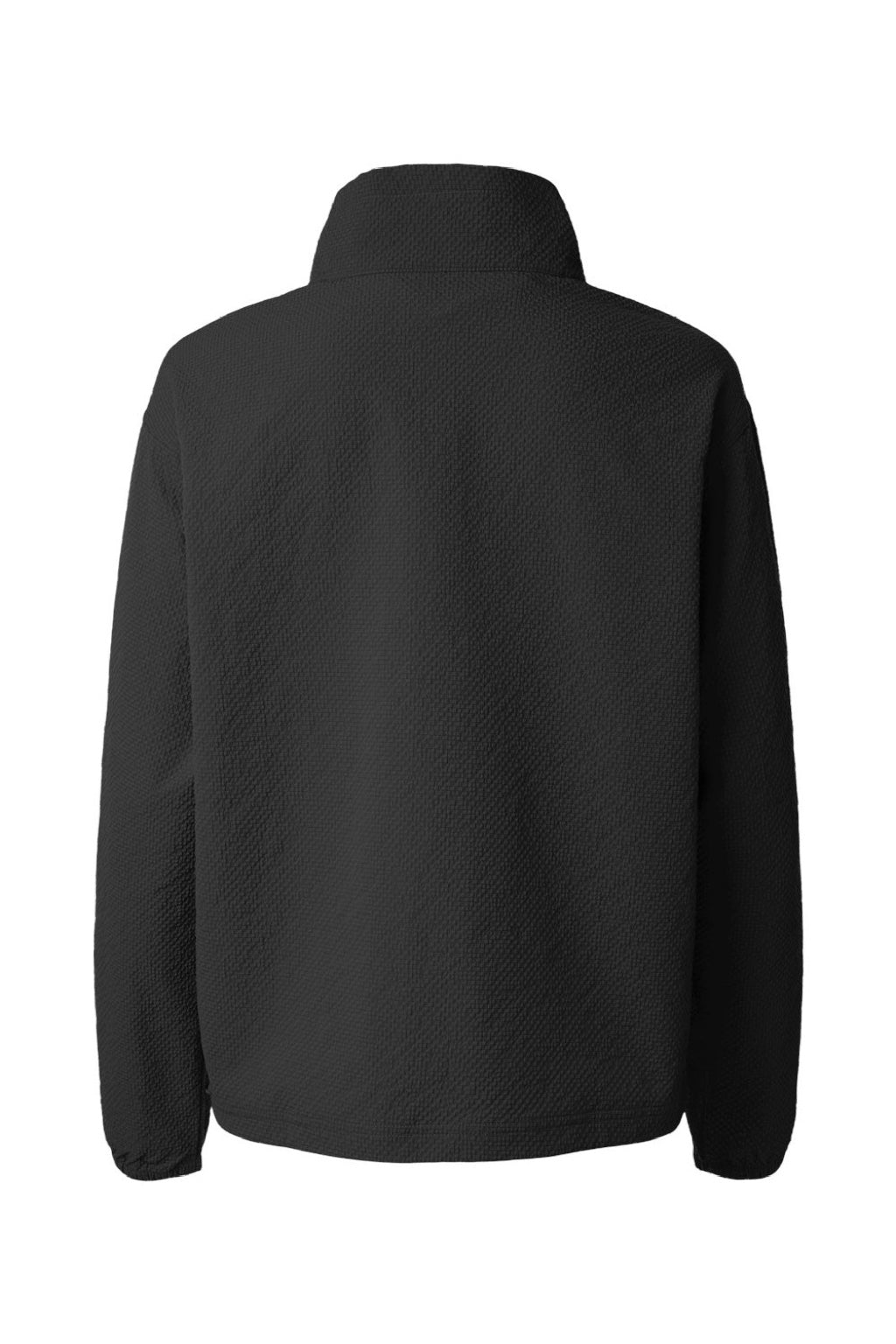 Columbia 211893 Womens Sucker For Summer 1/4 Zip Jacket Black Flat Back