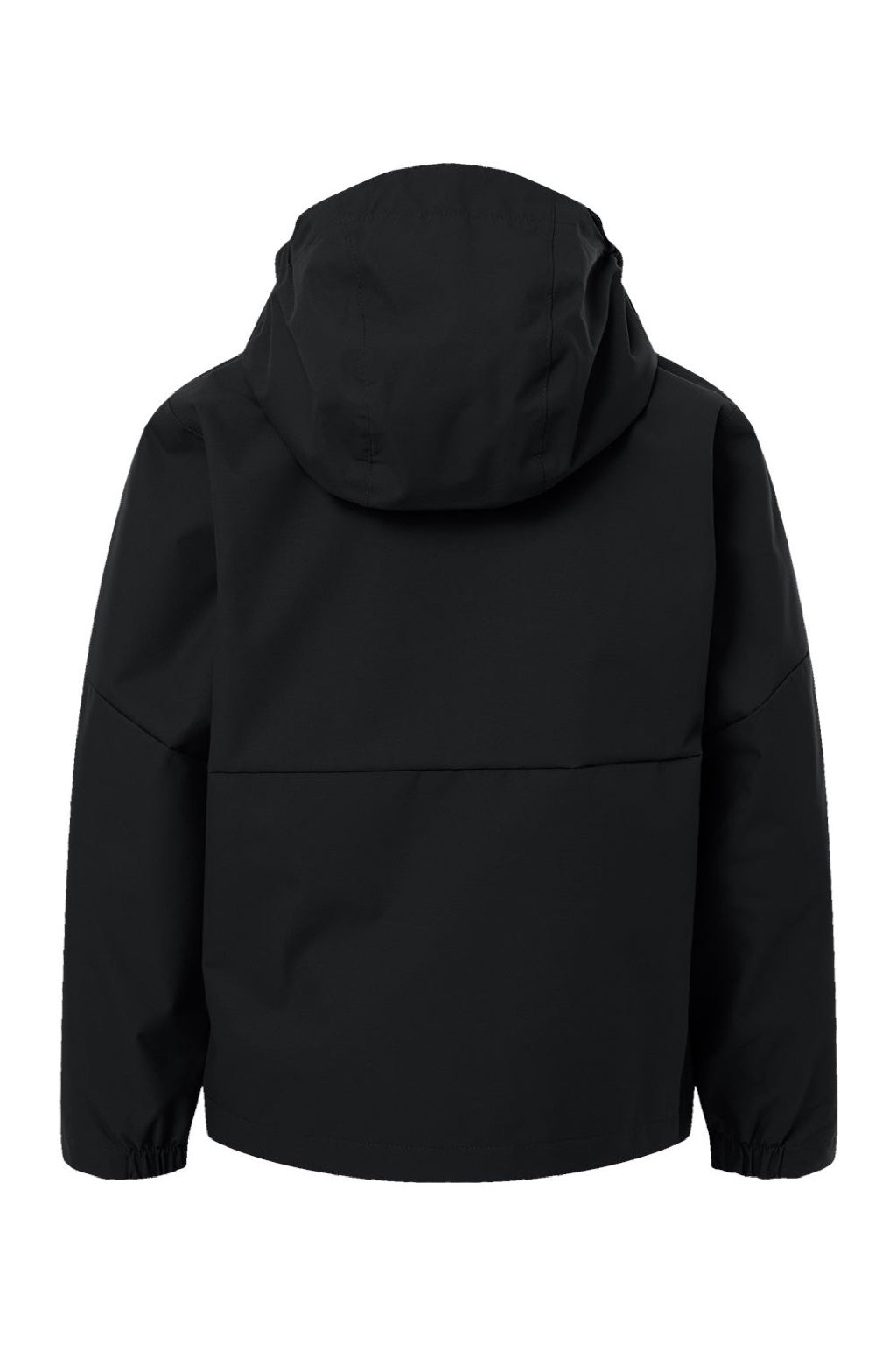 Columbia 211592 Youth Hikebound II Full Zip Hooded Jacket Black Flat Back