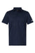 Adidas A2008 Mens Ultimate Textured Short Sleeve Polo Shirt Collegiate Navy Blue Flat Front