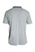 Anetik MPTNTS0 Mens Transit Tech Short Sleeve Polo Shirt Heather Alloy Grey Flat Back