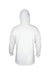 Anetik MVLPRH8 Mens Low Pro Tech Long Sleeve Hooded T-Shirt Hoodie Heather White Flat Back