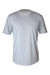 Anetik MVLPRS8 Mens Low Pro Tech Short Sleeve Crewneck T-Shirt Heather Alloy Grey Flat Front