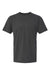 Anetik MVLPRS8 Mens Low Pro Tech Short Sleeve Crewneck T-Shirt Heather Charcoal Grey Flat Front