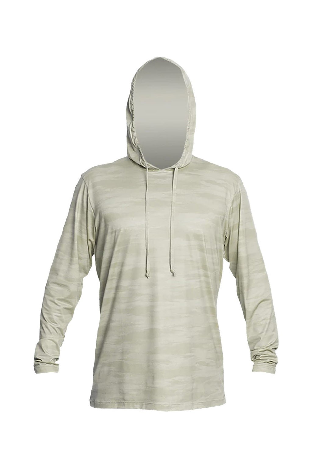 Anetik MVLPRH8 Mens Low Pro Tech Long Sleeve Hooded T-Shirt Hoodie Stone Camo Flat Front