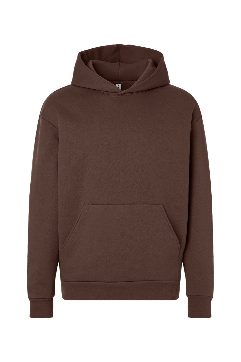 Independent Trading Company IND330BLV Mens Boulevard Heavyweight Hooded Sweatshirt Hoodie w/ Pouch Pocket Brown Flat Front
