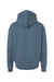 Independent Trading Company IND330BLV Mens Boulevard Heavyweight Hooded Sweatshirt Hoodie w/ Pouch Pocket Storm Blue Flat Back