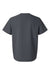 Jaanuu M10001 Unisex Holmes Everyday 1 Pocket V-Neck Scrub Top Carbon Grey Flat Back